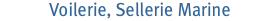 Voilerie, Sellerie Marine
